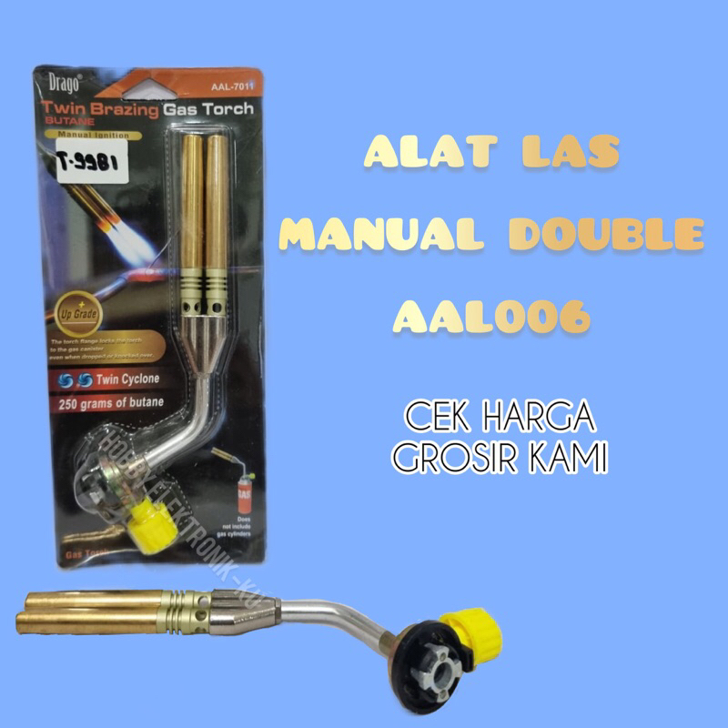 ALAT LAS MANUAL DOUBLE AAL006