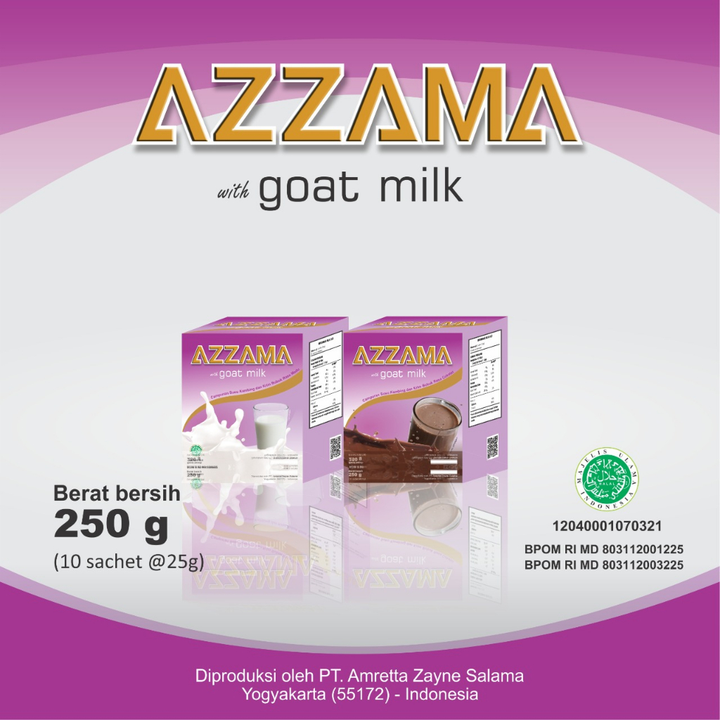 

Azzama Susu Kambing Etawa Bubuk Sachet Menaikan Berat Badan Atasi Asma Sesak Nafas Lambung Sehat