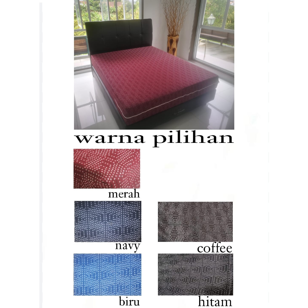SARUNG KASUR / SPRING BED / PEMBUNGKUS BUSA / URUNG KASUR RAJUT