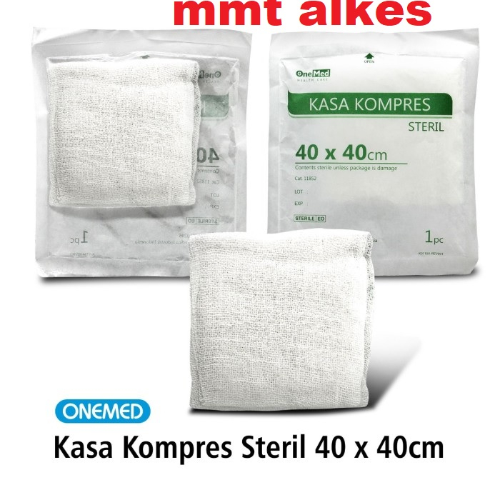 Kasa Kompres Steril 40x40cm Onemed Kasa Steril Onemed