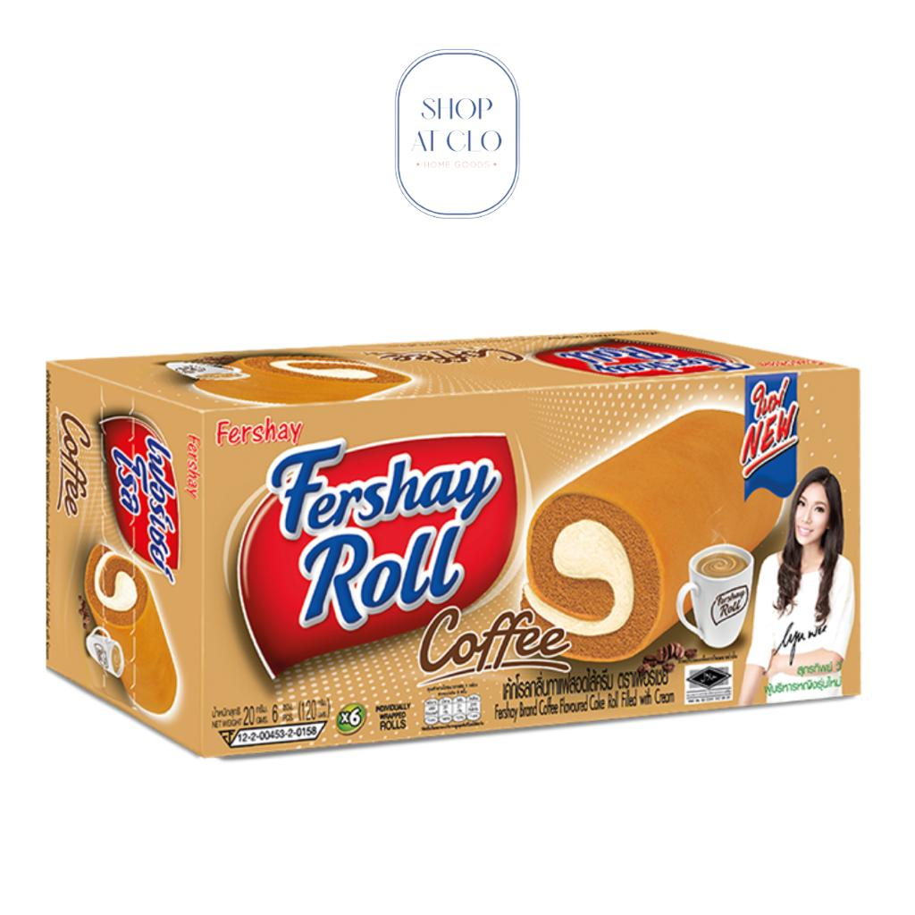 

FERSHAY Roll Cake Filled Coffe Flavored