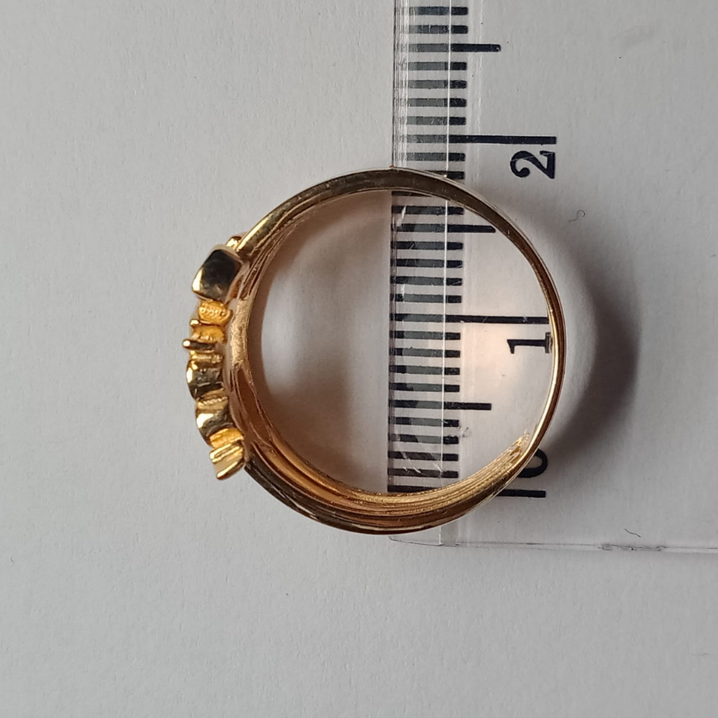 Cincin Emas 17K - 3.4 Gr Kadar 750 - 4619