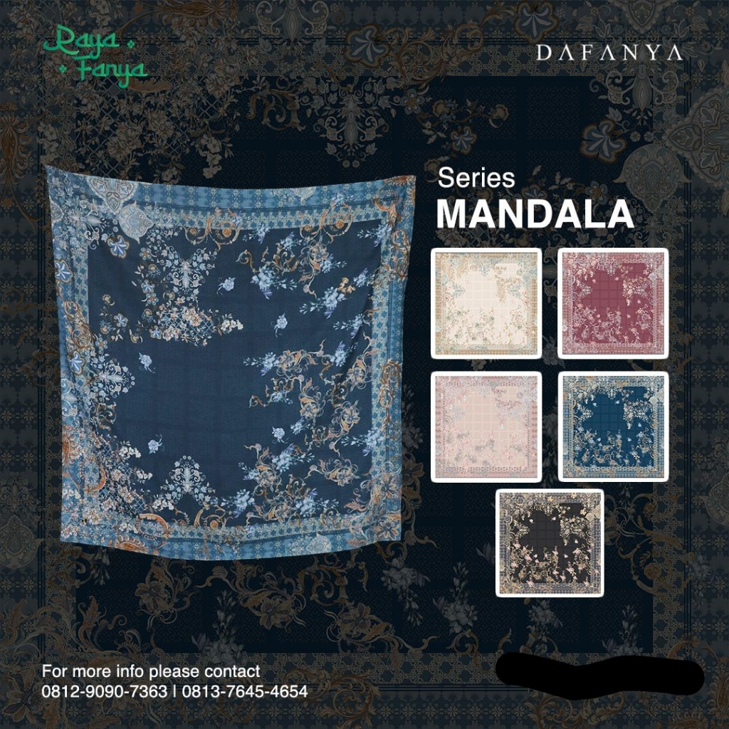 SEGI EMPAT MOTIF SERIES MANDALA EXLUSIVE | SEGI EMPAT PRINT