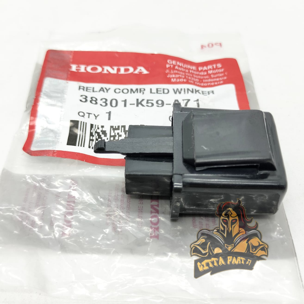 FLASHER RELAY COMP WINKER SEN LED HONDA AHM K59 KUALITAS ASLI ORIGINAL HONDA AHM PRESISI BERFUNGSI DENGAN BAIK DAN DIJMAIN AWET FLASER FLESER  VARIO 125 LED VARIO 150 LED PCX 150