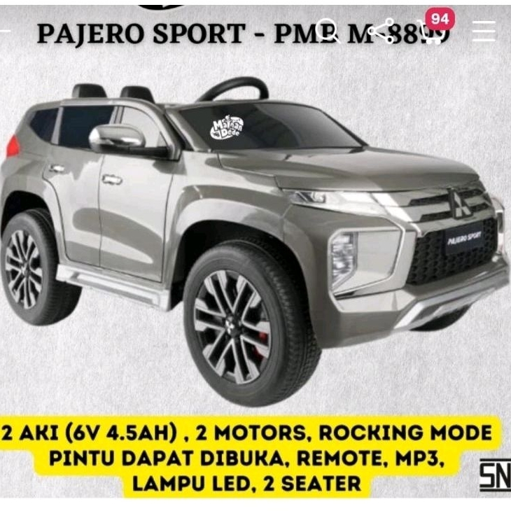 mobil AKI NEW MODEL. PAJERO SPORT