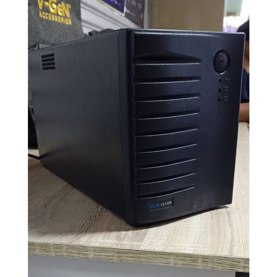 UPS ICA CE1200 - 1200VA / 600WATT Ups Second Garansi