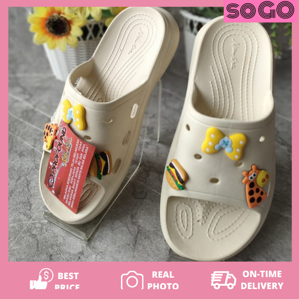 sogo NEW ERA TK TG E 49058 SANDAL KARET ANAK NEW ERA SLOP 100% ORIGINAL