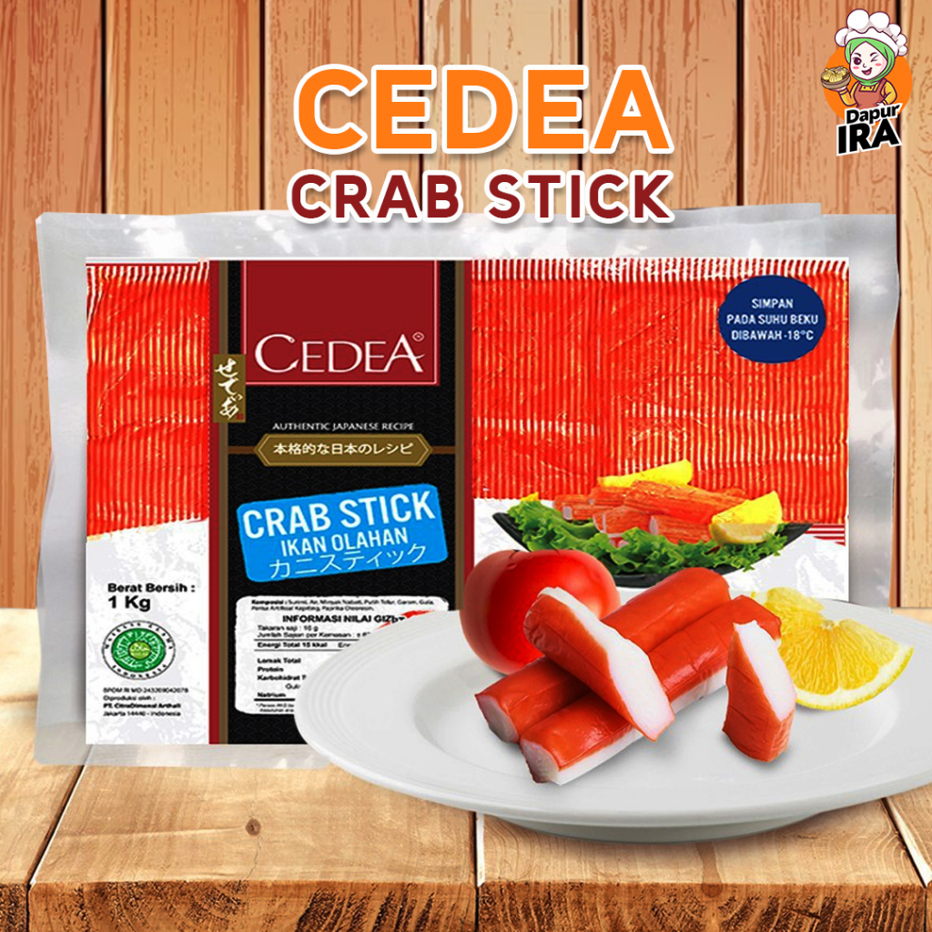 

cedea crab stik 250g | crabstik 1kg