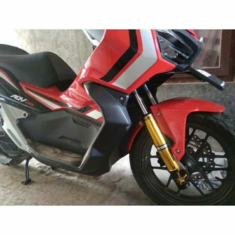 cover shock depan Honda ADV 150 / 160 , pelindung shock depan Honda ADV 150 / 160