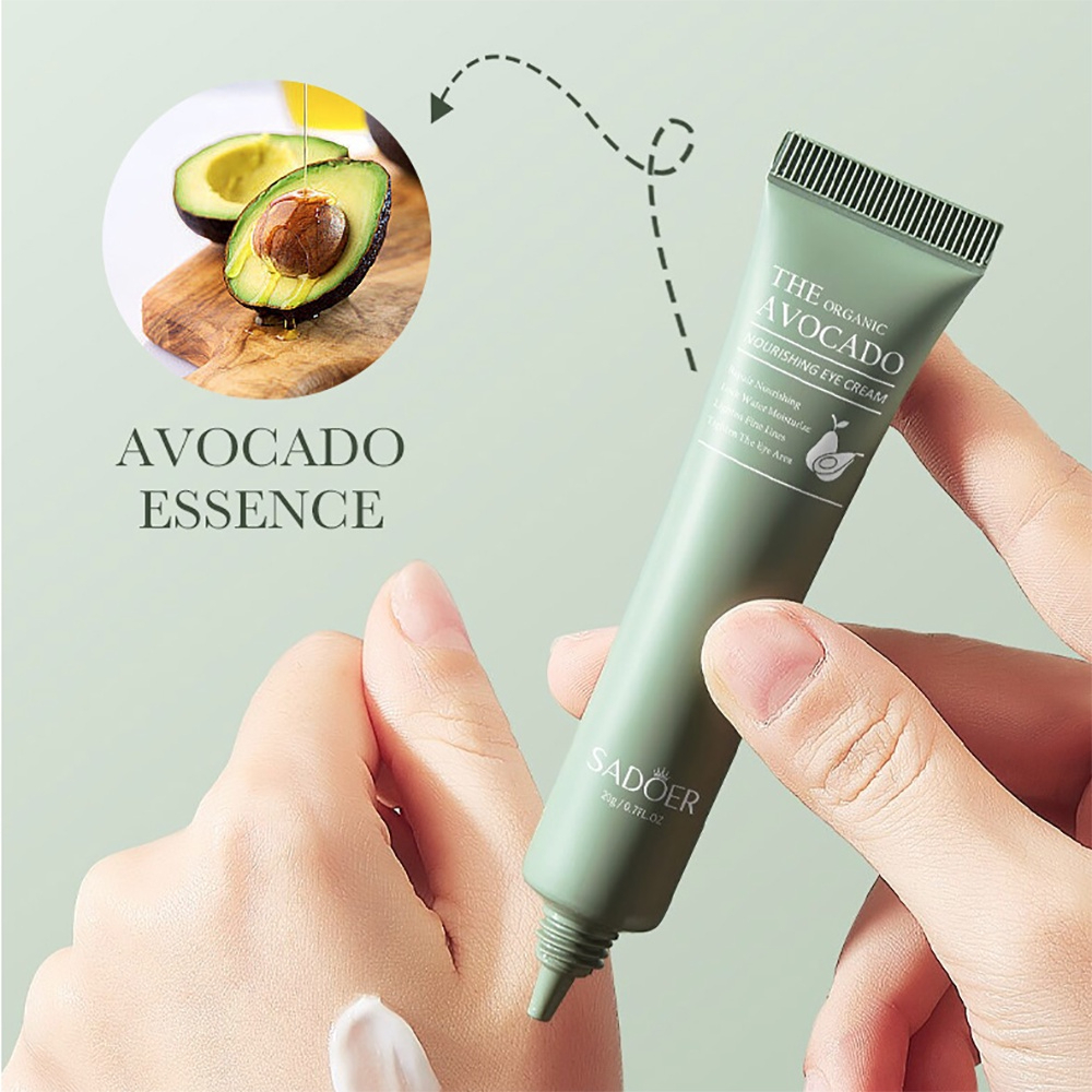 Avocado Anti Age Rimpel Wrinkle Eye Cream Serum Bags Remove Dark Circles Eye Essence 20g