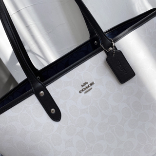Coach 91381 Double Sided Shopping Bag Mother Opening Tote Bag Handbag Messenger Bag  gwd