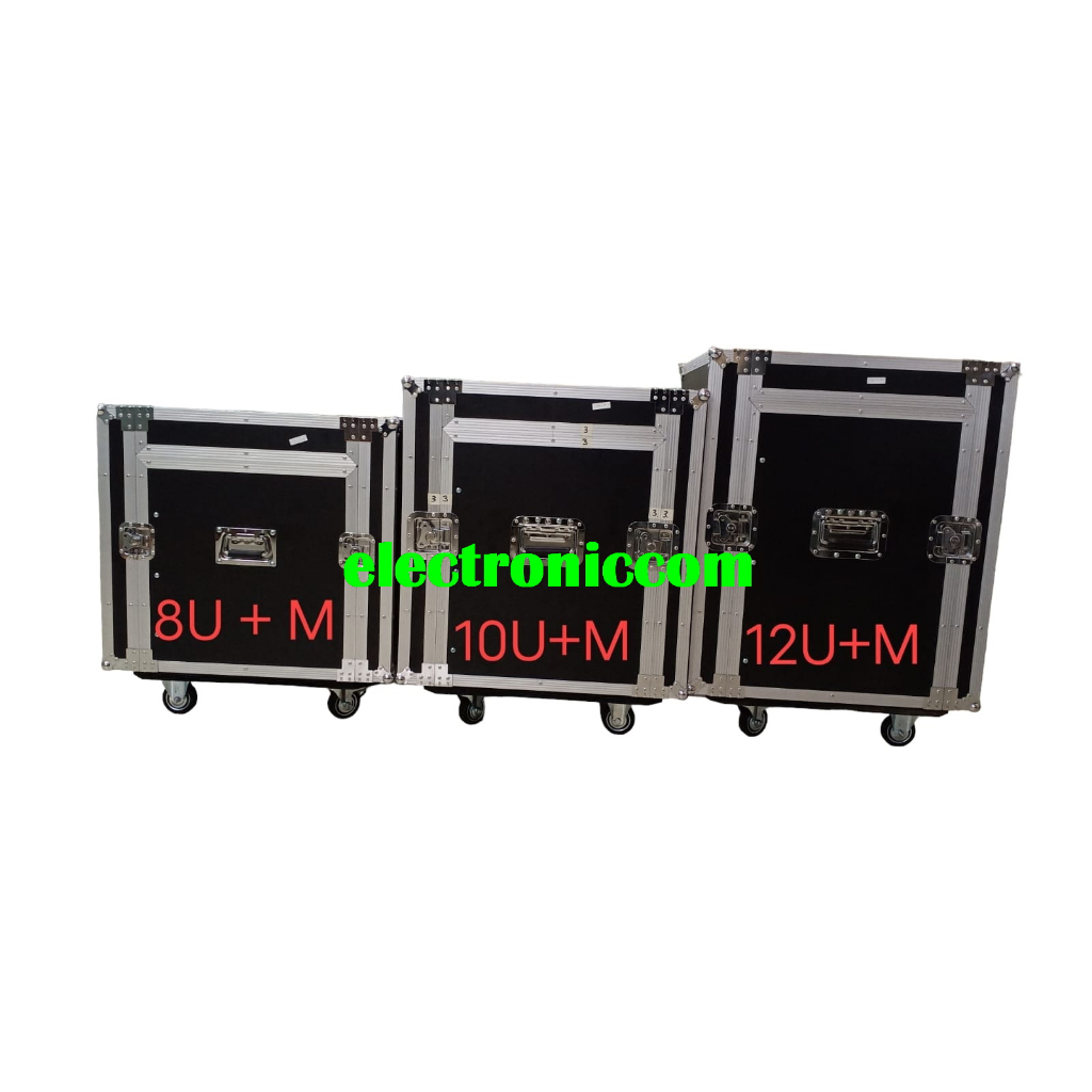 BOX HARDCASE 16U PLUS MIXER HARDCASE 12U PLUS MIXER HARDCASE 10U HARDCASE 8U HARDCASE 6 U PLUS MIXER