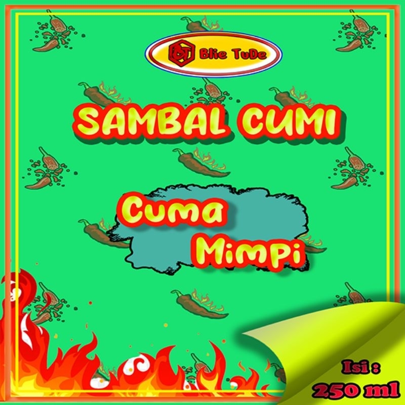 

[Paket Halusinasi] 2 Sambal Cumi dan 1 Sambal Ayam Ukuran 250 ML