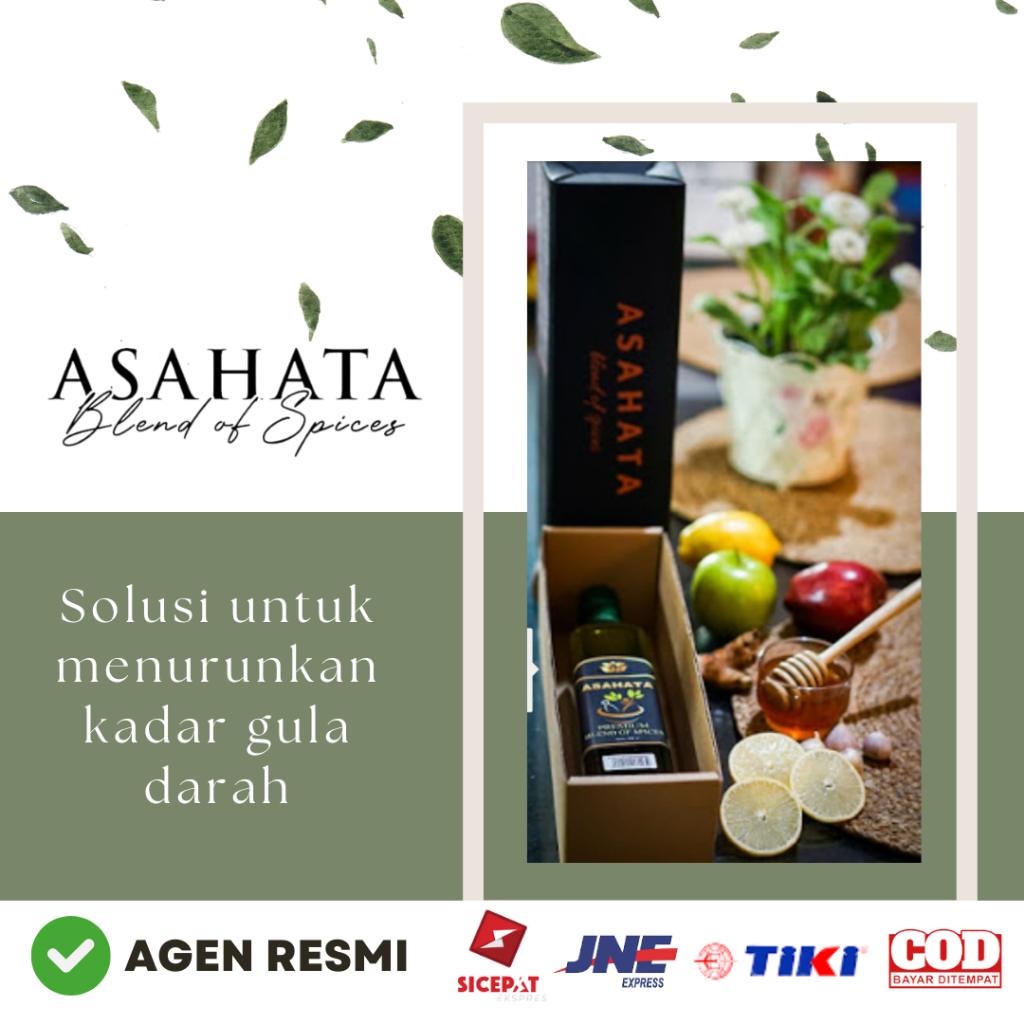 

Asahata Jus Herbal Premium Jamu Kesehatan Berkhasiat Penurun Kadar Gula Darah Tinggi Diabetes Asam Urat Kolestrol Penyumbatan Pembuluh Darah