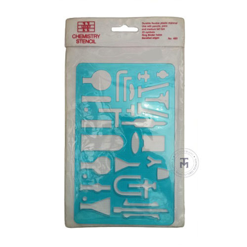 

Penggaris Sablon Chemistry Stencil