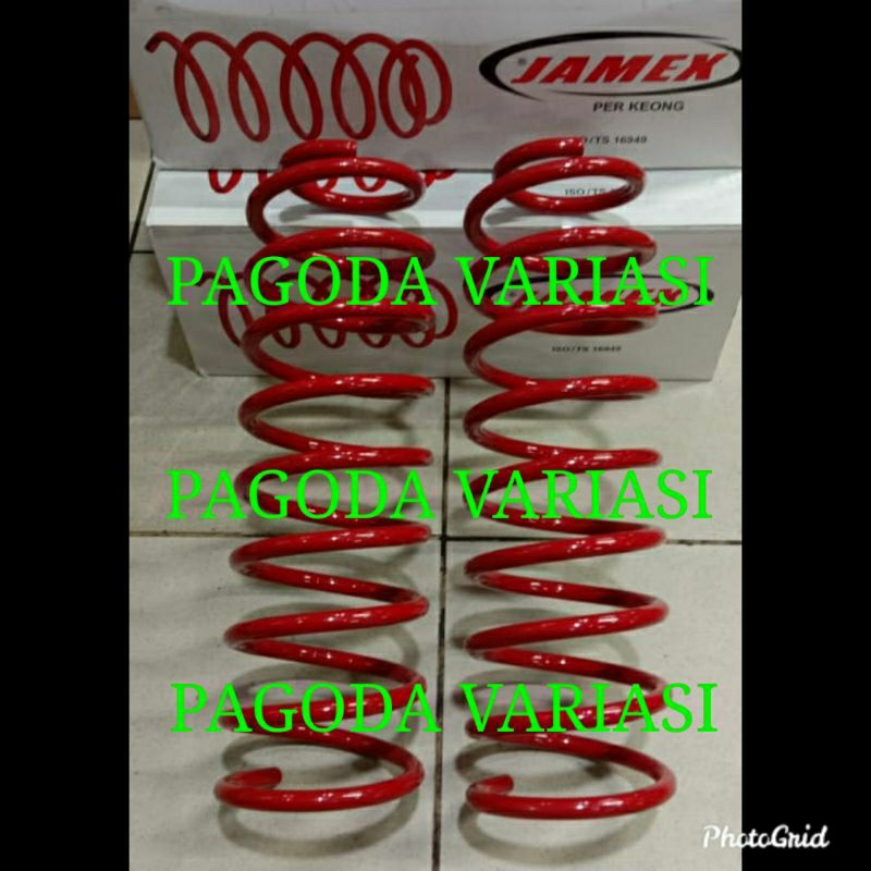 PER KEONG COIL SPRING JAMEX EMPUK TOYOTA COROLLA DX 1979-1981 DEPAN STD ORIGINAL