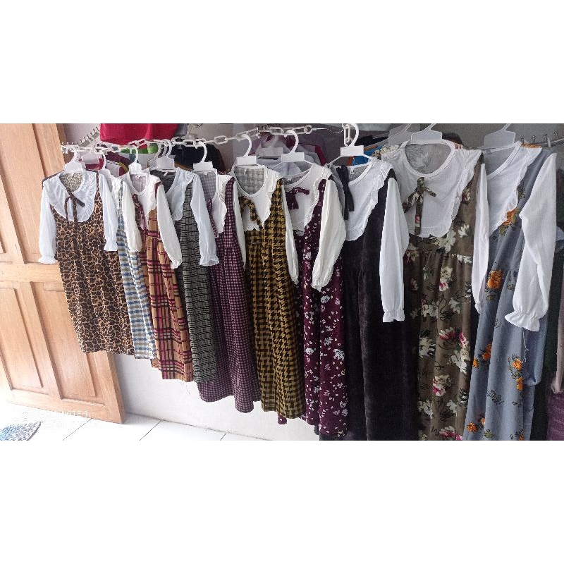 gamis bahan kaos