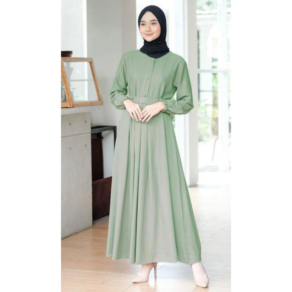 Dress Gamis Safira Moscrepe Premium