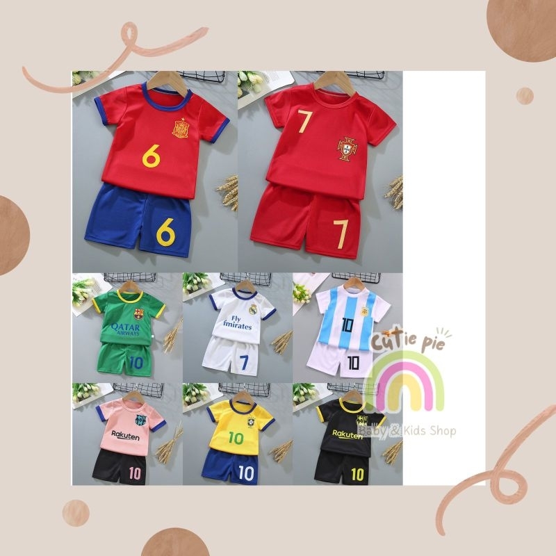 COD / SETELAN BAJU IMPORT ANAK / SETELAN BAJU BOLA ANAK LAKI LAKI / SET BAJU BOLA ANAK / KAOS IMPORT