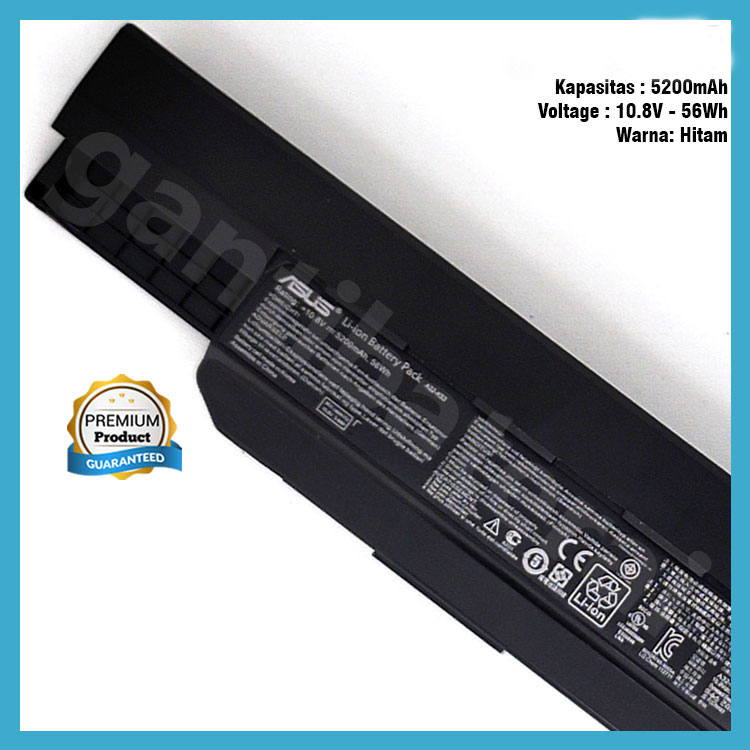 Baterai Laptop A43S A44H K43U K53 K43 A32-K53