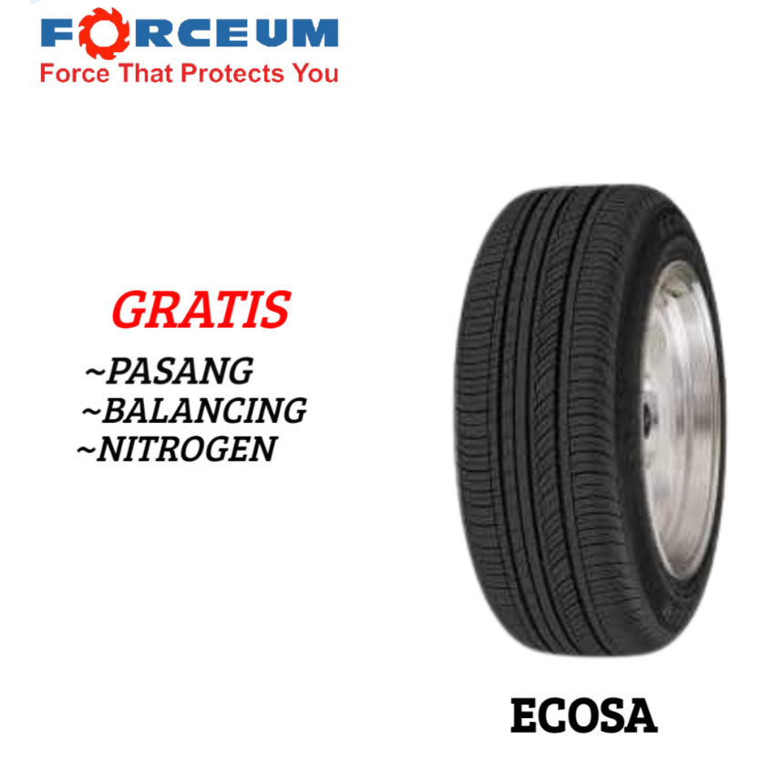 Ban Mobil Brio FORCEUM ECOSA 175 65 R14 Ban Radial Velg Ring 14
