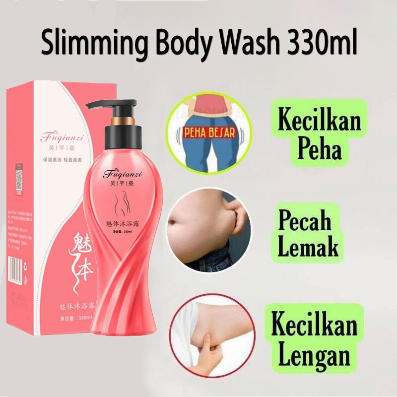 Body wash  / Penurun berat Badan Body Wash  / Pembakar lemak / Obat langsing / Obat Penurun Berat Badan Paling Ampuh Mengecilkan Perut Buncit Tanpak Olah Raga Dan Diet Ketat Perut Paha Lengan 330ml