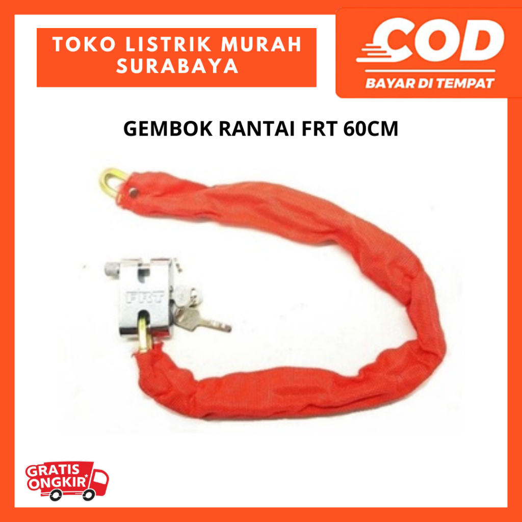 Gembok Rantai 60cm FRT