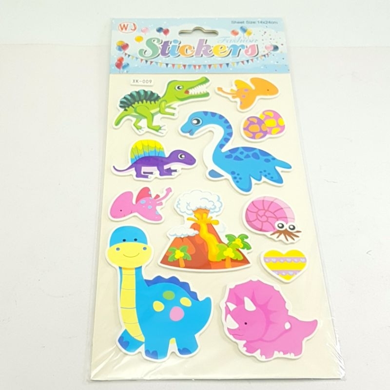 

Sticker Sponge Motif Dinosaurus XK-009