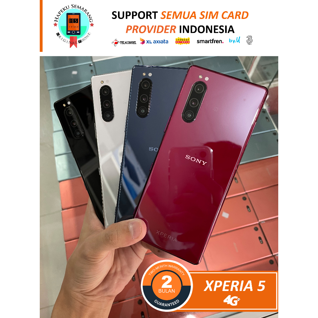 Sony Xperia 5 6/64GB Flagship Murah Super Mulus Like New ALL OPERATOR INDONESIA