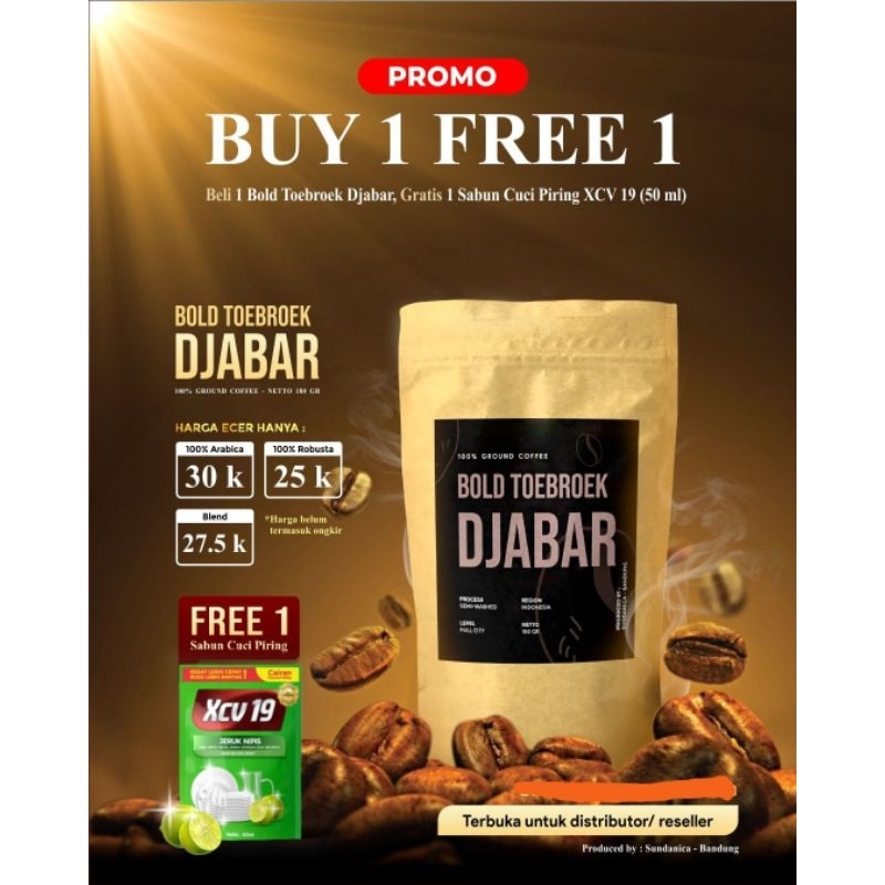 

Kopi Bold Toebroek Djabar 180gr