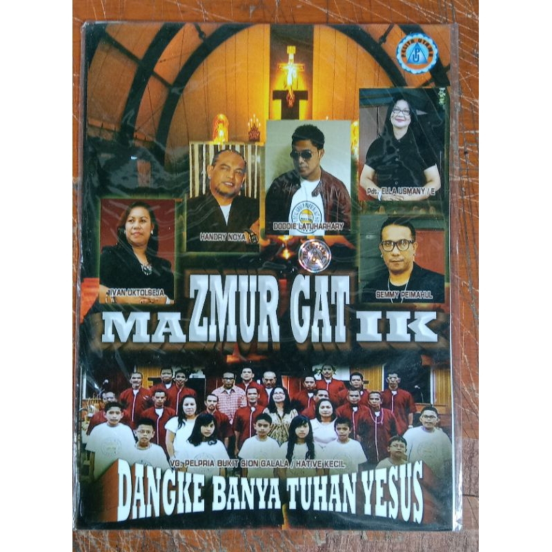 Kaset Vcd Original lagu rohani( Danke banya Tuhan)