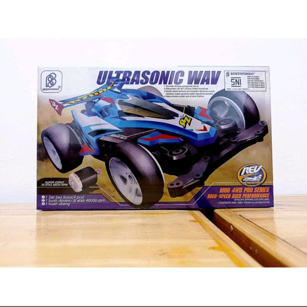 TAMIYA Mini 4WD Rakit PRO Series EDUKASI