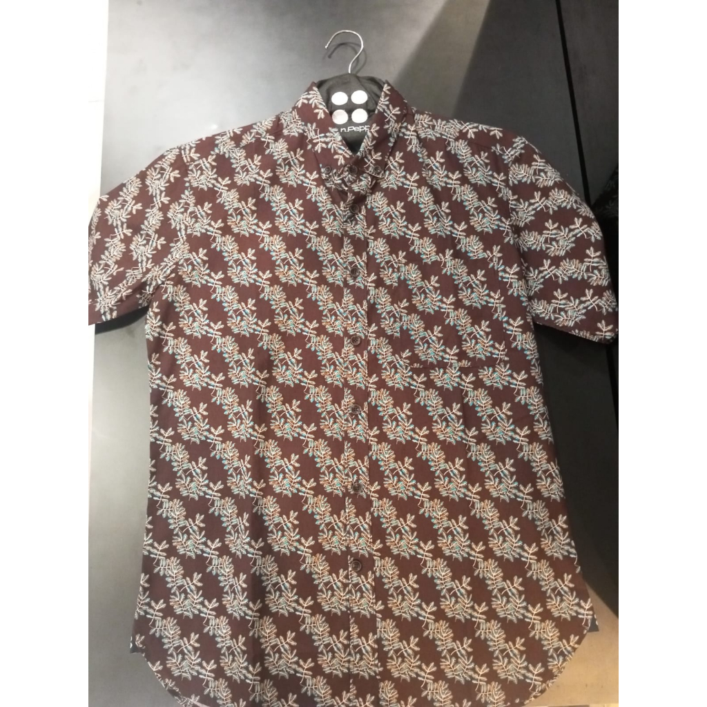 Salt N Pepper Kemeja Lengan Pendek Motif 12
