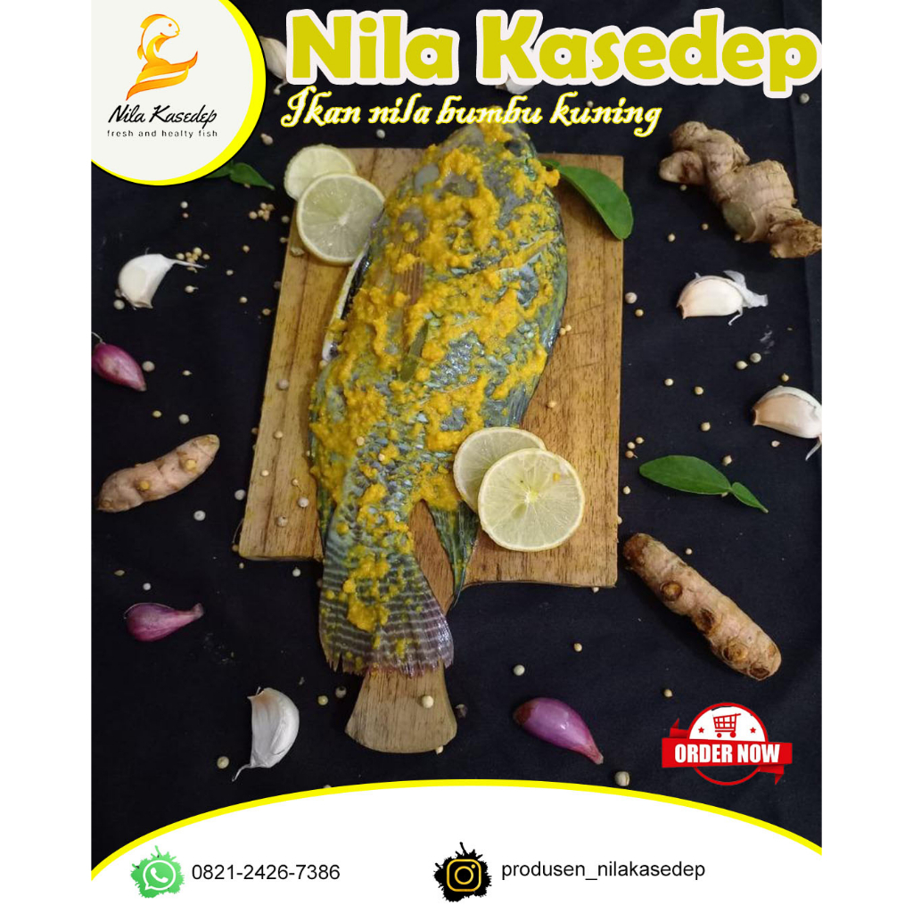 

Ikan Nila Bumbu Kuning