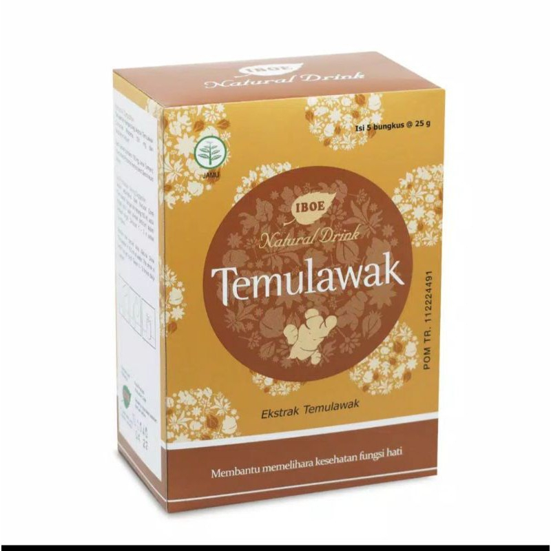 

BAYAR DITEMPAT jamu Iboe Natural Drink Temulawak Isi 5 Sachet