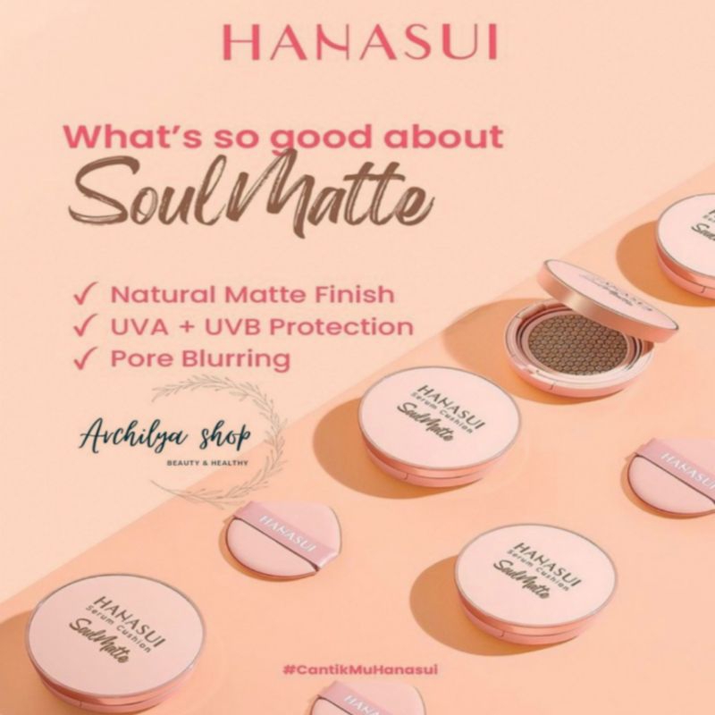 Hanasui Serum Cushion Soulmate 15 gr