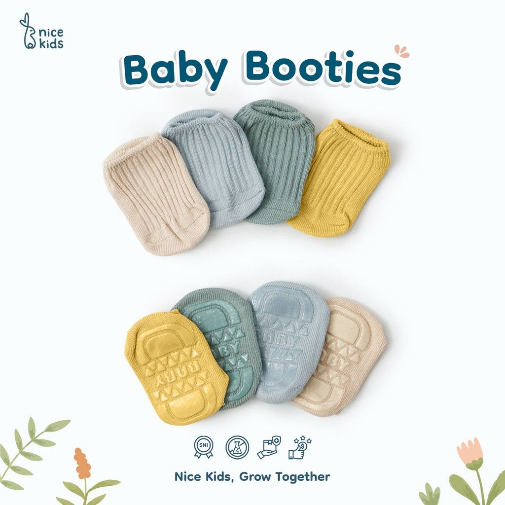 Nicekids - Baby Booties / Kaos Kaki Bayi Premium