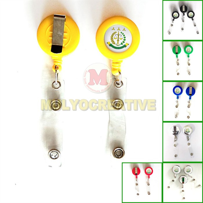 

ID Card Yoyo Kejaksaan Gantungan ID Card Holder Logo Kejaksaan