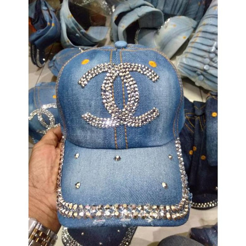 Topi Wanita-Topi Bling Bling Jeans impor - Topi Levis Bling Blink - Topi bisbol wanita blink origina