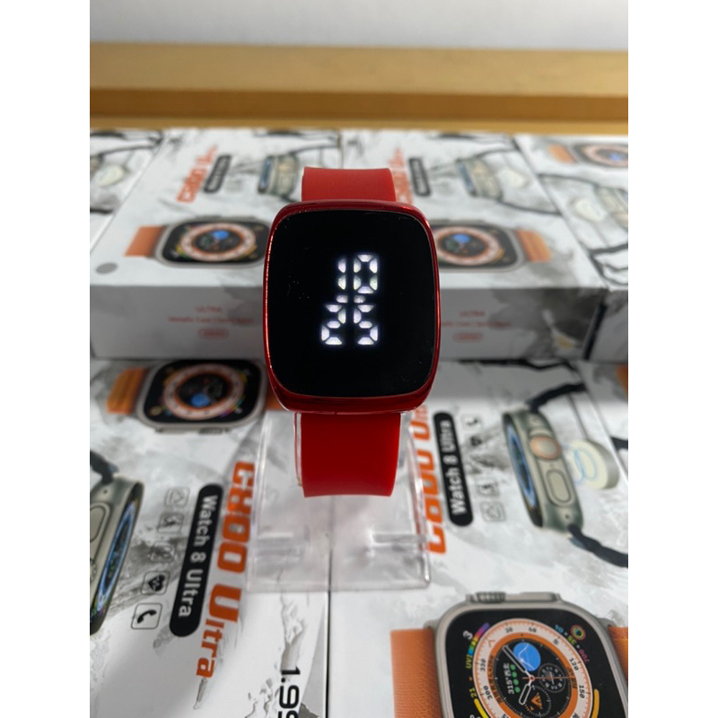 (BISA COD) Jam Tangan Wanita/Pria LED Terbaru AntiAir Full Color