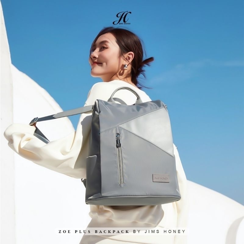 Jims honey Zoe Backpack - Tas Punggung - Tas Wanita - Ransel - Tas Anti Maling