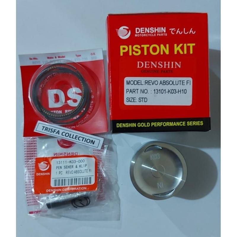 Piston Kit Set Revo PGM F1 STD Denshin