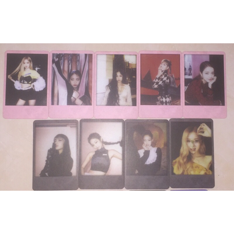 BLACKPINK OFFICIAL PHOTOCARD