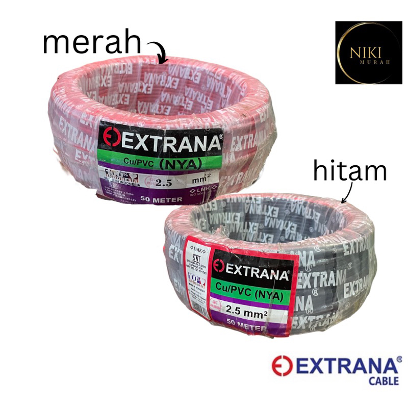 Kabel Extrana NYA 2.5mm 50meter