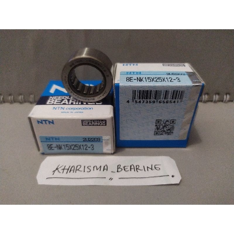 Bearing Needle Roller NK 15x25x12-3 NTN Original Japan