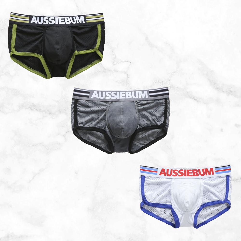 AUSSIEBUM Boxer Trunk Celana Dalam Seksi Pria Men Sexy Underwear AB01