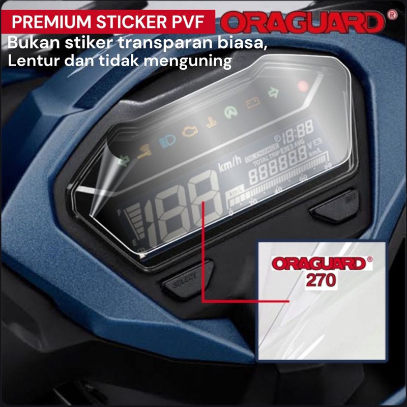 Stiker sticker pelindung antigores spidometer Honda Vario 160/150 2018-2022