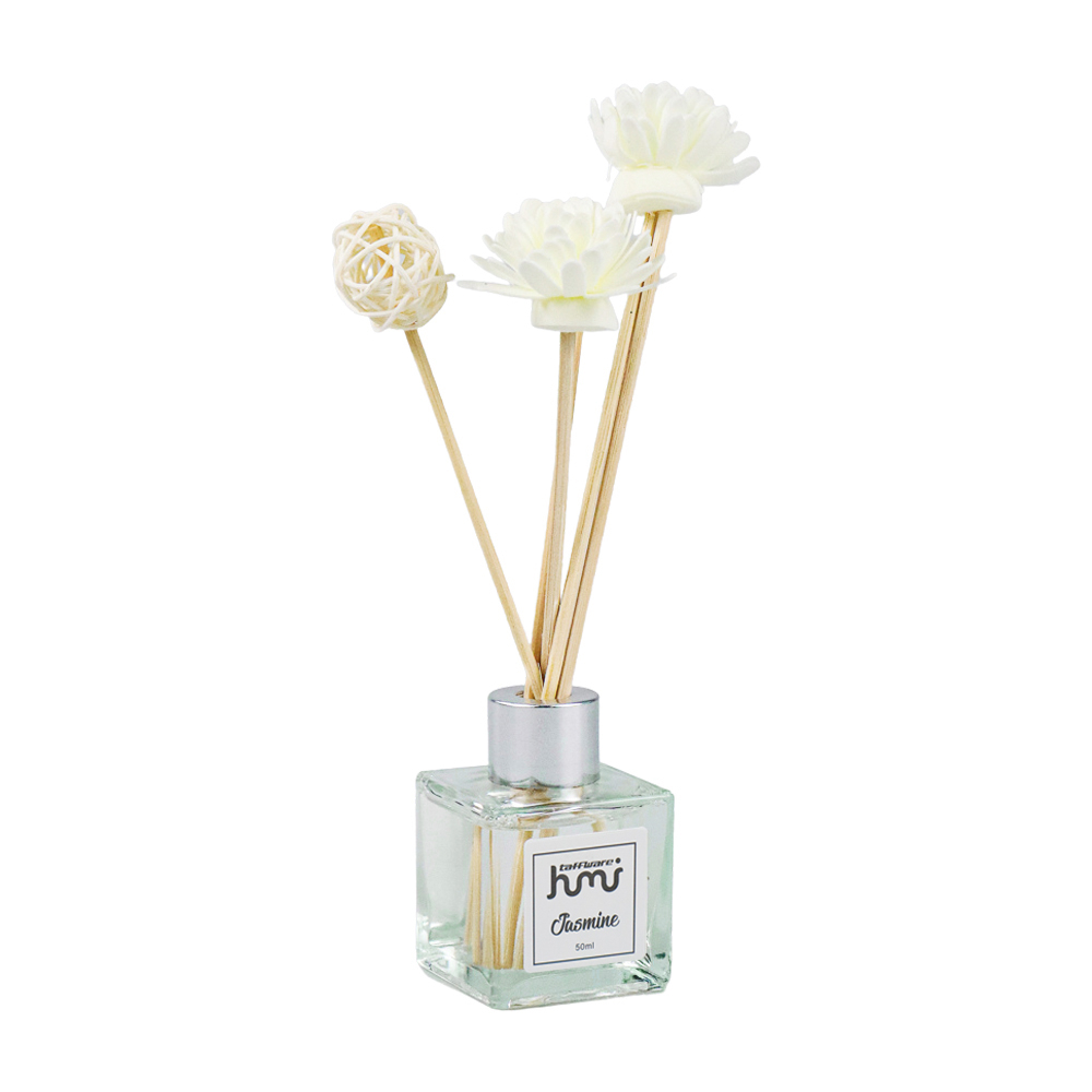 REED DIFFUSER PENGHARUM RUANGAN DIFFUSER AROMATERAPI Pengharum Ruangan Reed Diffuser with Rattan Sticks