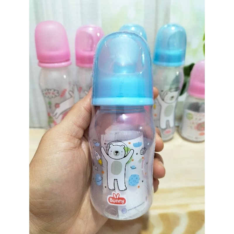 Botol Susu DOT Bulat Karakter(Bonus DOT Gepeng)BPA Free 250 Ml/125Ml 2419/1219