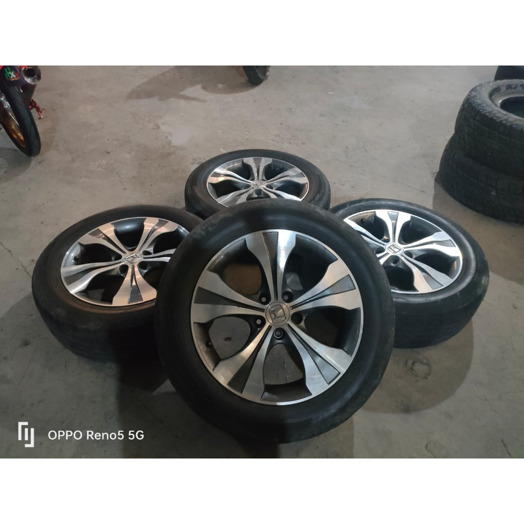Velg Mobil Bekas Ring 18 STD CRV R18 Lebar 7 Lubang 5 ET 50 BAN 225 60 R18